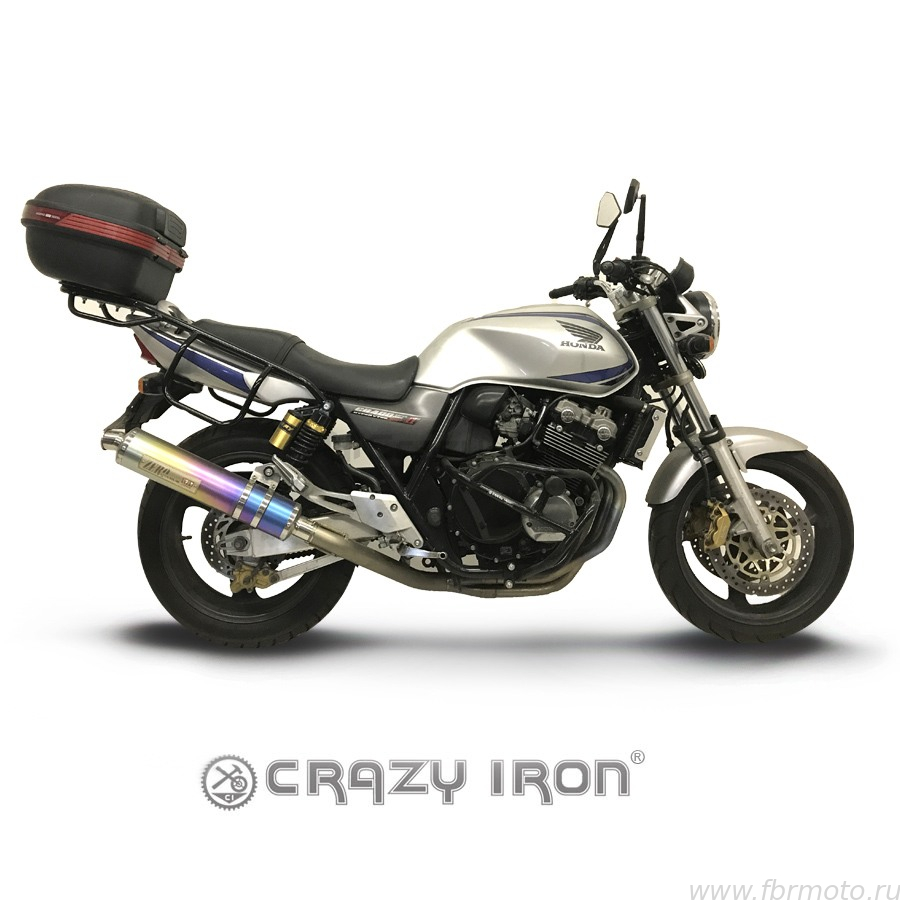  Crazy Iron Honda CB400 NC 39 99-03 Black