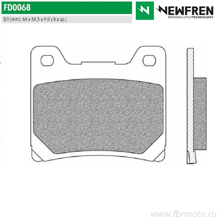   Newfren FD0068BT