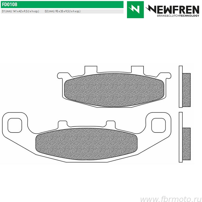   Newfren FD0108TS