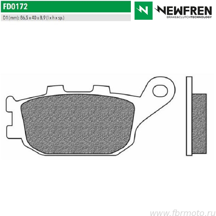   Newfren FD0172TS
