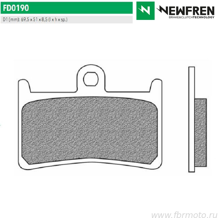   Newfren FD0190TS