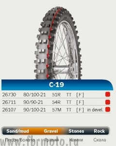 Mitas 60/100-14 30M TT C-19