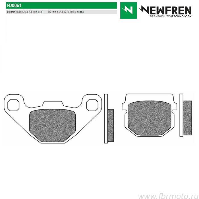   Newfren FD0061BT