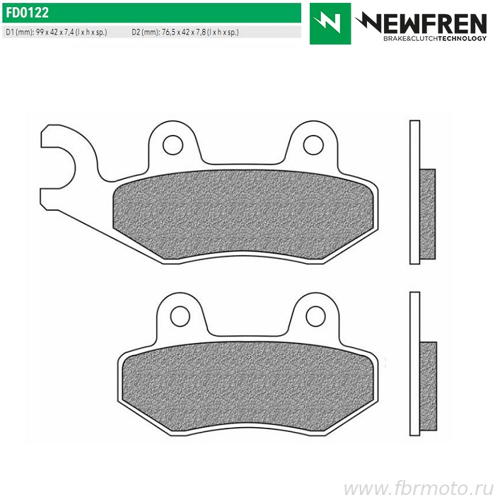   Newfren FD0122TS