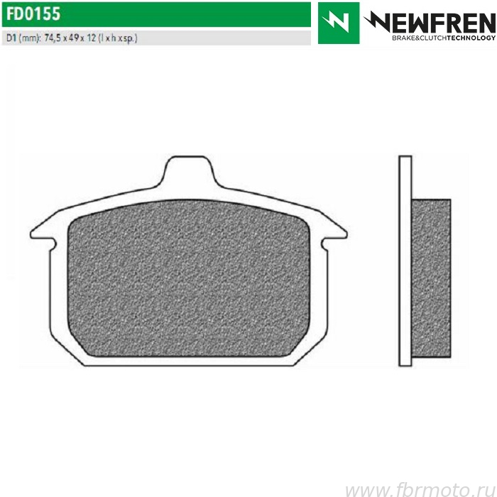   Newfren FD0155SH