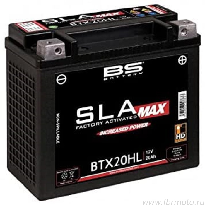  BS Battery BTX20HL SLA Max (YTX20HL)