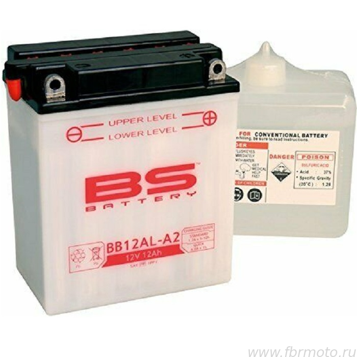 BS Battery BB12AL-A2 (YB12AL-A2)