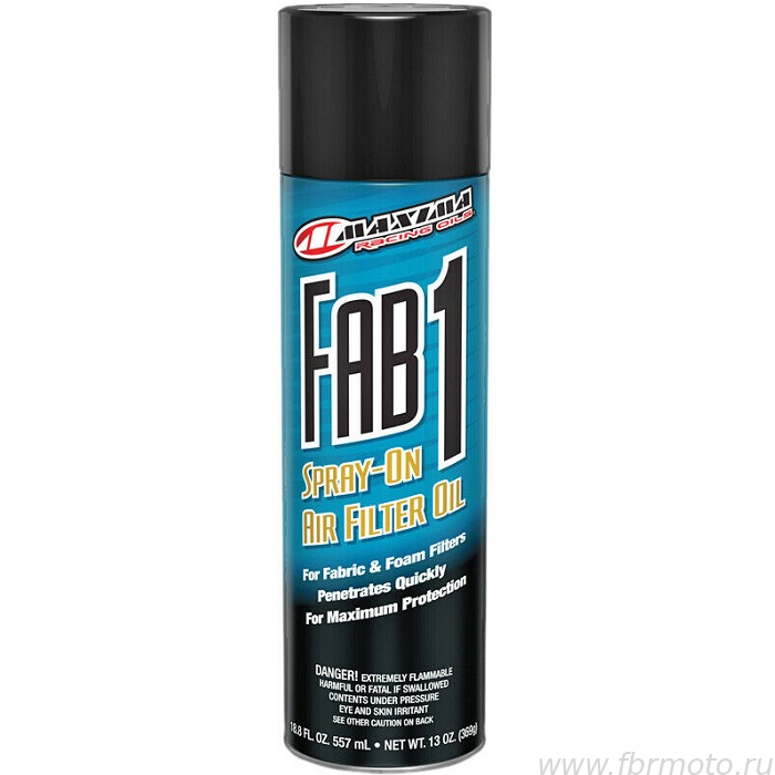     Maxima FAB-1 Spray-On Air Filter Oil 557ml