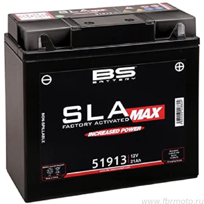  BS Battery 51913 SLA Max