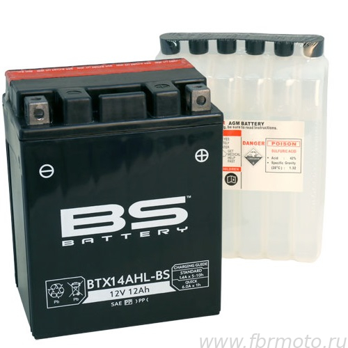  BS Battery BTX14AHL-BS