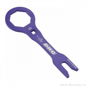    DRC Pro Fork Top Cap Wrench KYB 49 Blue