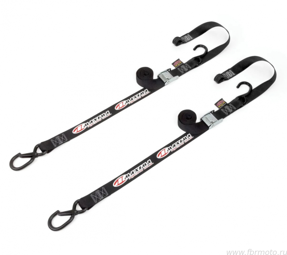  Maxima Tie Downs Latch Hook Bike Black